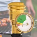 2 Pcs RV Propane Tank Gauge Level Indicator Gas Pressure Meter with Type 1 Connection,Upgraded Propane Leak Detector.