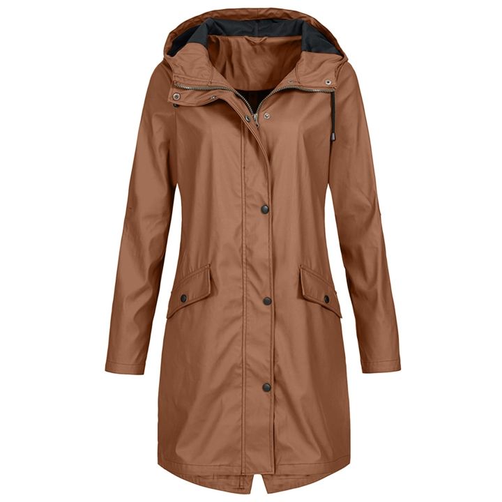 Fashion%20Hooded%20Rain%20Coat%20Casual%20Ladies%20Waterproof%20Windproof%20Long%20Jacket%20Buttons%20Coat%20Female%20Winter%20Long%20Sleeve%20Womens%20Outerwear%20-%20Image%202