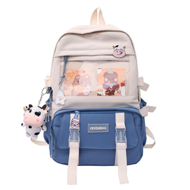 Fengdong%20cute%20school%20bags%20for%20girls%20kawaii%20bookbag%20doll%20college%20student%20black%20rucksack%20teen%20girl%20schoolbag%20fashion%20backpack%20-%20Image%202