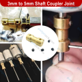 Coupler 5mm To 3mm Universal Motor Shaft Joint Coupling Connector For RC Boat Electric Toy Car 775 DC Motor DIY. 