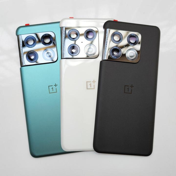 Back Glass Cover For OnePlus 10 Pro 5G Back Door Replacement Battery Case, Rear Housing Cover With Camera Lens