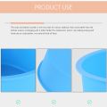 Silicone Mini Cake Molds 4 Inch Round Baking Pan Non-Stick Silicone Baking Mold Bakeware Pan Reusable Blue, Set of 6. 