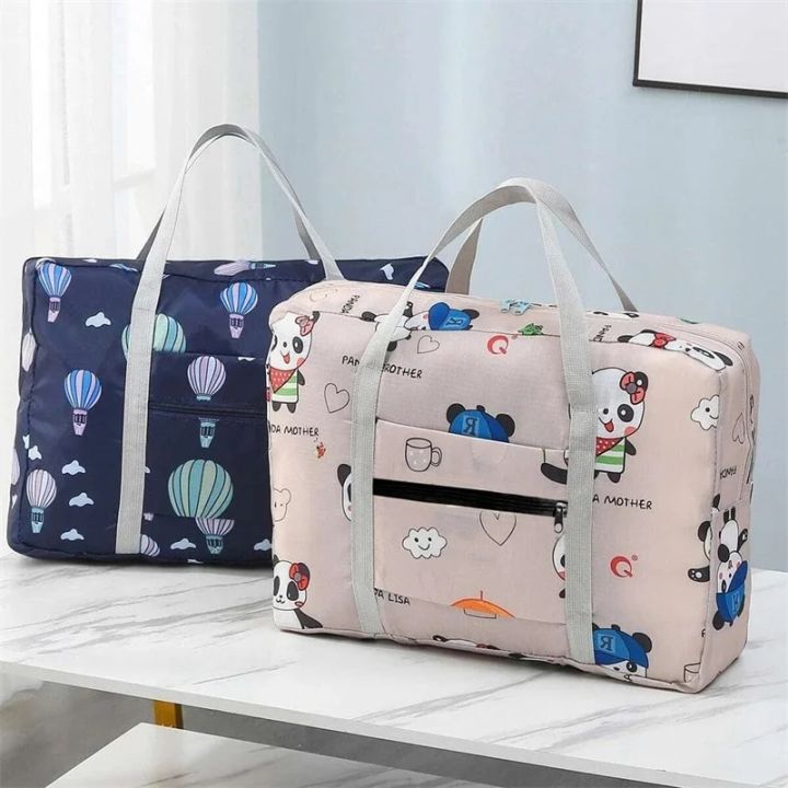 (New) newet Oxford foldable travel bag uniex large capacity luggage bag organizer women waterproof handbag men travel bag