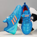 Rotating Button Velcro No-Tie Macy Children's Football Shoes Training ShoesTFBroken Nail Boys and Girls Students.