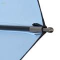 Umbrella with Fan Portable Compact Umbrella for Hiking Camping Outdoor.