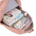 Geestock Backpack For Girls Youth Large Capacity Schoolbags Portability Waterproof Travel Bag Multi Pockets Laptop Bag Mochilas.