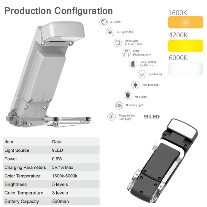 LED%20Book%20Light%20USB%20Rechargeable%20Reading%20Light%20Eye%20Protection%20Night%20Lamp%203%20Colors%205-Level%20Brightness%20Portable%20Clip%20Bookmark%20Lamp%20-%20Image%206
