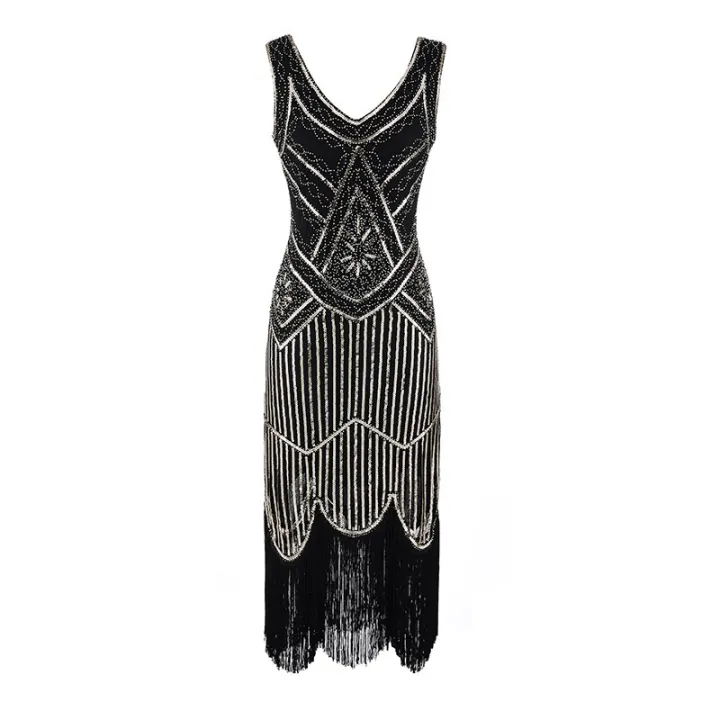 2020%20Newest%20Women's%201920s%20Vintage%20Sequin%20Full%20Fringed%20Deco%20Inspired%20Flapper%20Dress%20Roaring%2020s%20Great%20Gatsby%20Dress%20Vestidos%20-%20Image%206