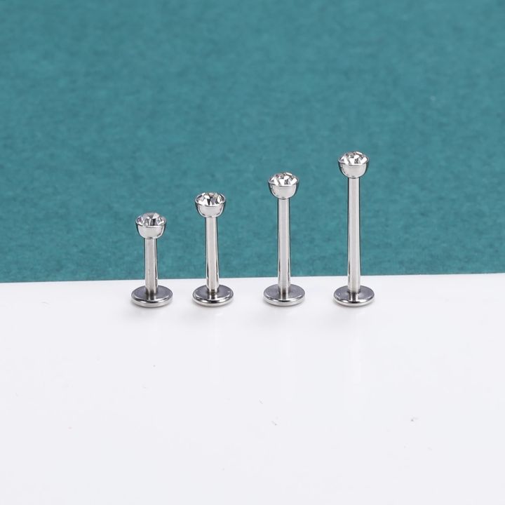 ZS%203PCS/LOT%20Stainless%20Steel%20Tragus%20Earring%20Cartilage%20Gold%20Plated%20Lip%20Ring%20Crystal%20Labret%20Piercing%20Ring%2016G%20Helix%20Women%20Earring%20-%20Image%202