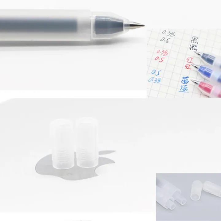 5pcs%20Muji%20Moma%20Japan%200.38mm/0.5mm%20Non-toxic%20Gel%20Ink%20Pen%20Blue/Black%20-%20Image%206