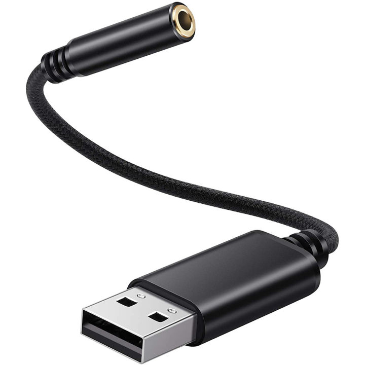USB%20to%203.5mm%20Headphone%20Jack%20Audio%20Adapter,External%20Stereo%20Sound%20Card%20for%20PC,%20Laptop,for%20PS4,for%20Mac%20Etc%20(0.6%20Feet,Black)%20-%20Image%204