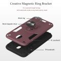 2 in 1 Armour Series PC + TPU Protective Case with Ring Holder. 