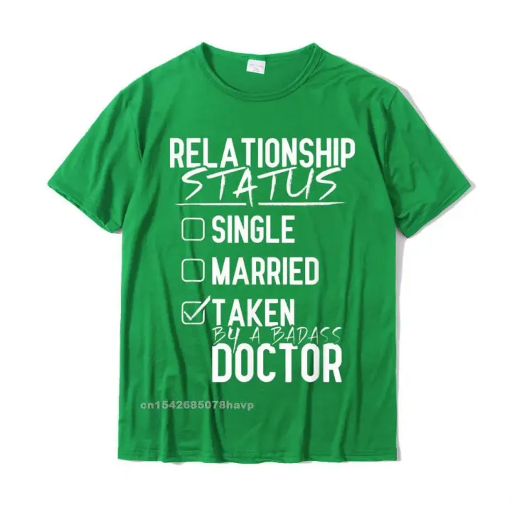 Doctor%20Relationship%20Status%20-%20Funny%20Doctor%20Shirt%20Gift%20Cotton%20Tops%20T%20Shirt%20For%20Men%20Printing%20T%20Shirts%20Printed%20Funny%20-%20Image%203