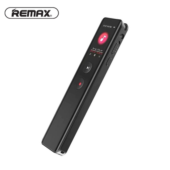 Remax RP3 64GB Noise Reduction Voice Activated Recording Digital Audio Voice Recorder with Music Player for Press Conference / Meeting Used / Class Used / Interview/Live Broadcast / RP1