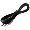 USB to 3.5mm Barrel Jack 5V DC Power Cable. 