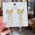 Pearl Earrings Suitable for Women Korean Temperament Long Tassel Earrings Sweet New Design.