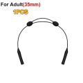 Universal Adjustable Eyewear Retainer Fit Sports Sunglasses Retainer Unisex Strap Safety Glasses Holder Large Round-Head.