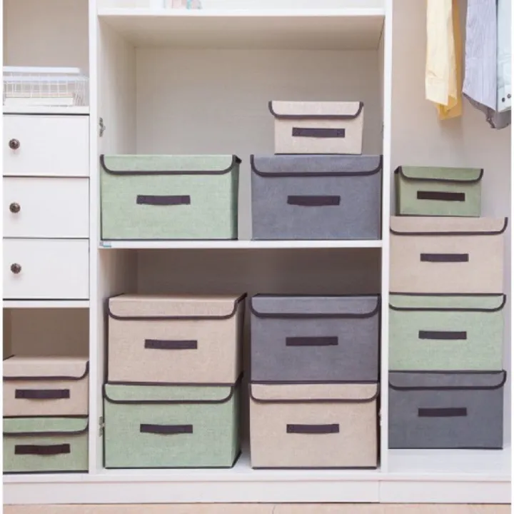 supergogosupply%20#COD%202in1%20Plain%20Color%20Foldable%20Storage%20Box%20Organizer%20With%20Cover%20set%20Multifunction%20-%20Image%205