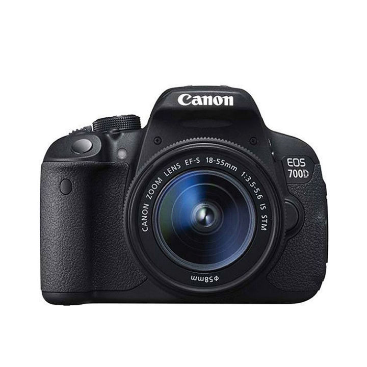 Canon EOS 700D Digital SLR Camera Body With 18 megapixel CMOS (APS-C) sensor EF-S 18-55mm 1:3.5-5.6 III Lens