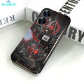 ZeroQiQi for Realme C55 / Narzo N55 Back Cover Creative Tech New Stylish Film Phone Case Light Thin Anti Fall Acrylic Hard Protective Cover.