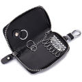 Card Bag Small Key Organizer Mini Key Purse Men's Key Wallet Women's Key Pouch Leather Keychain. 