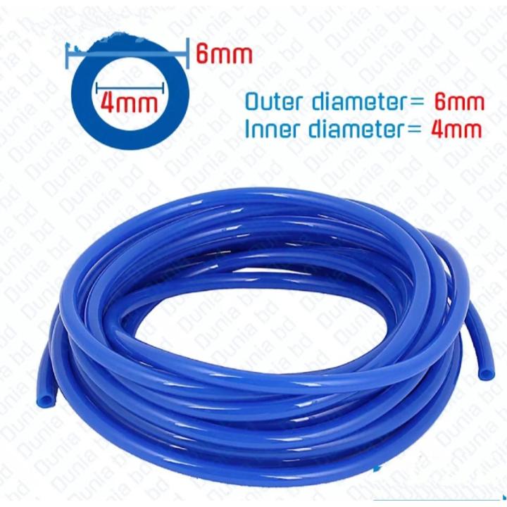 20 Feet 8mm Hose Pipe, Pro Air Hose, PU Air Tubing Pipe Hose,
