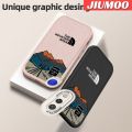 JIUMOO For Redmi Note 7 Redmi Note 7 Pro Note 7s Case Fashion Simple Mountain Thin New Design Leather Soft Back Cover Camera Protect Cases Shockproof Casing. 