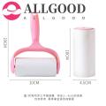 Clothes dusting roller Replaceable Rolls Handle Sticky Roller Sticky Dust Paper Tearable Adhesive Brush Clothes Kit With Handle.