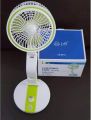 LR 2018 Rechargeable Folding Table Fan with Light Multifunctional Cute fan.