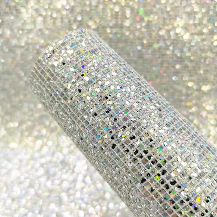Hologram%20Iridescent%20Glitter%20PU%20Leatherette%20Sewing%20Fabric%20Grid%20Plaid%20Starry%20sky%20Chunky%20DIY%20Craft%20Bow%20GIFT%20Earring%20Decor%20Material%20-%20Image%202