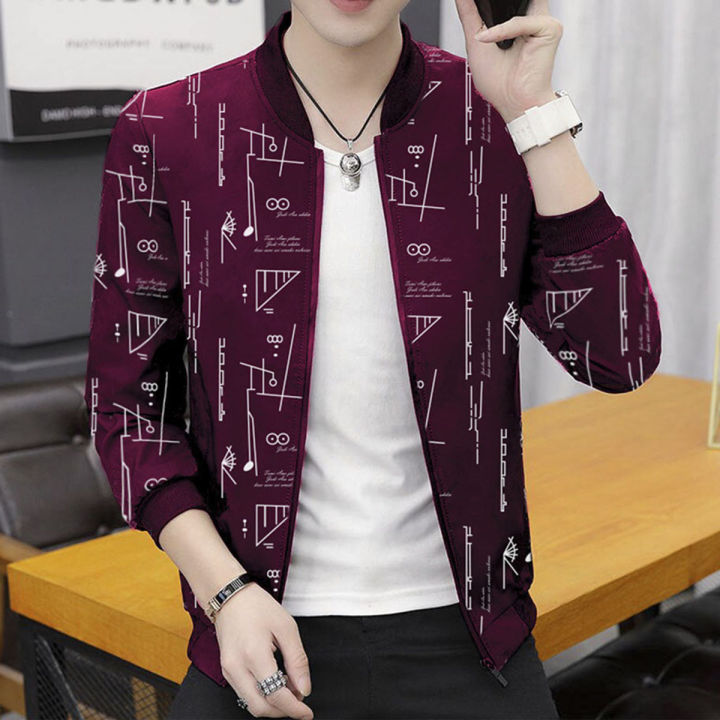 Allover%20Print%20Trendy%20Winter%20Jacket%20For%20Men-%20Maroon%20-%20Jacket%20For%20Men%20-%20Image%202