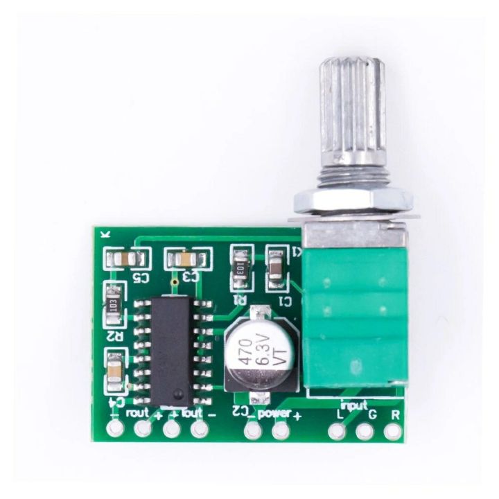 Digital Amplifier Board PAM8403 with "Volume Controler" ("With Short Circuit Protection")
