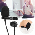 (New) lavalier microphone mini recording karaoke microphone headphone microphone. 