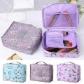 Waterproof Makeup Organizer Bag - Multipurpose Cosmetic Storage Bag. 