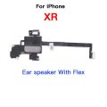 TOP - Bottom Loud Speaker Replacement For iPhone X XR XS Max Ear Speaker With Microphone Flex Cable.