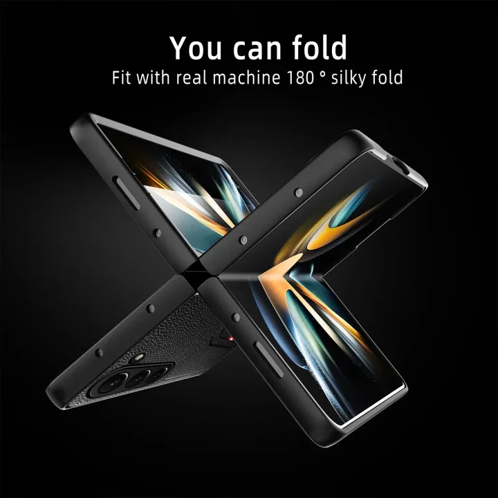 Anti-scratch%20Card%20Holder%20Leather%20Case%20for%20Samsung%20Galaxy%20Z%20Fold5%20Fold%205%204%20Fold4%20Fold3%20Fold2%20Fold%203%202%20Business%20Phone%20Bag%20Funda%20Alien%20Alien%20-%20Image%204