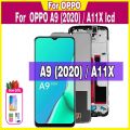 6.5''LCD Screen Digitizer For OPPO A9 (2020) / A11X LCD CPH1937 CPH1939 CPH1941 Display Replacement Touch With Frame. 