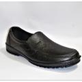 FASHION Solid Black Rubber Shoes for Men for men - Loafer For Men.