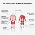 Fitness 208cm Rubber Resistance Bands Yoga Band Pilates Elastic Loop Crossfit Expander Strength gym Exercise Equipment.