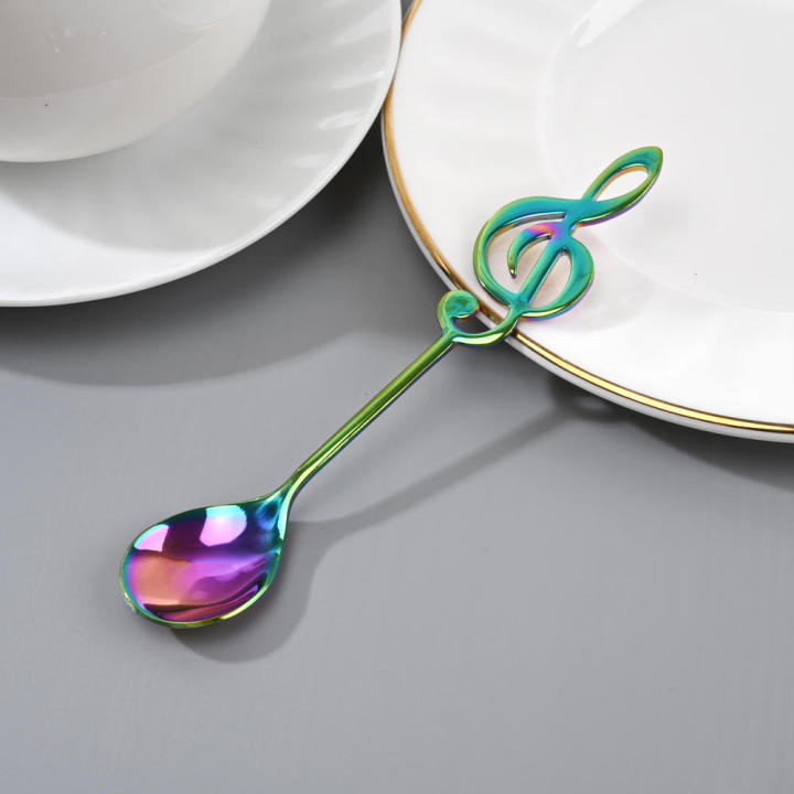 Teaspoon%20Coffee%20Creative%20Cream%20Stirring%20Dessert%20Note%20Stainless%20Steel%20-%20Image%207