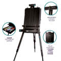 Mont Marte MEA0027C Black French Box Easel.