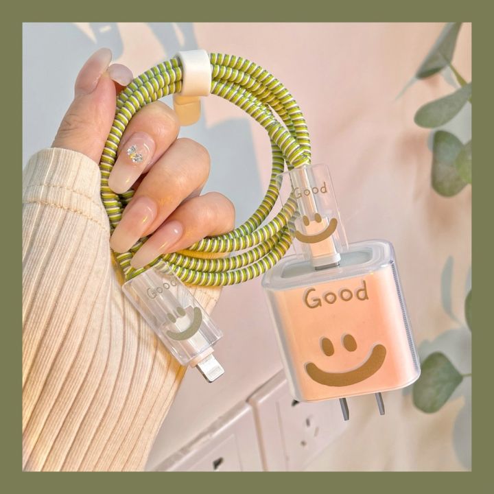 For%20Charger%2018W%2020W%20Fast%20Charging%20Adapter%20Cute%20Smile%20Cartoon%20Clear%20Soft%20TPU%20Case%20for%20iPhone%2013%2012%2011%20Pro%20MAX%20Protective%20Cover%20-%20Image%203