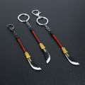 Anime One Piece Keychain Whitebeard Edward Newgate Broadsword Keychain For Women Men Bag Key Holder Accessories Keyrings Gift.