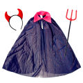 Girls Boys Vampire Dress Kid Ghost Bride Gothic Cosplay Vampire Devil Bat Halloween Costume Vampiran Carnival Outfit Clothes.