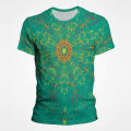 Funny Abstract Visual Illusion Psychedelic Pop T Shirts For Men 3D Abstract Art Printed Tee Shirts Kids Fashion Vintage Clothes. 