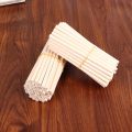 【DIV MALL】50pcs x Pine Round Wooden Rods Counting Sticks Educational Toys Durable Dowel Building Model Woodworking DIY Crafts. 