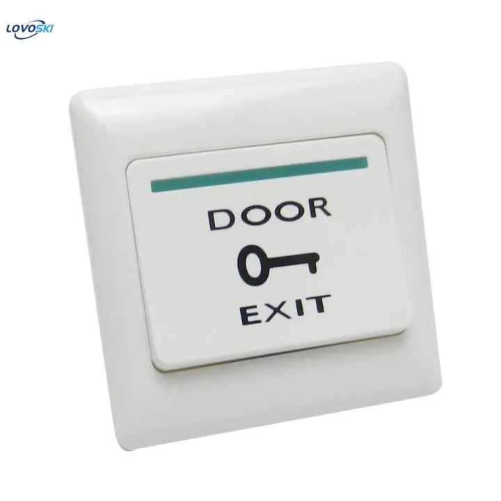 Electric Lock Exit Push Release Button Switch For Door Access Control