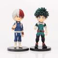 9pcs/Set Anime My Hero Academia Figure Izuku Midoriya Shouto Todorok Bakugou Katsuk PVC Action Model Collection Toy Gift. 