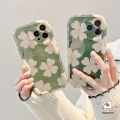 Fresh Flowers Case For Samsung A03 A13 A20 A14 A32 A10s A23 A11 A02s A04 A20s A04s A12 A30 A24 A03s A50 A52 A51 A21s A30s Wavy Curved Edge Glossy Soft Tpu Floral Back Cover. 