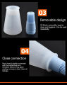 Oil Bottle with Brush Seasoning Seasoning Sauce Brush with Scale Oil Bottle BBQ Kitchenware Gadgets Grilling Frying Tools. 